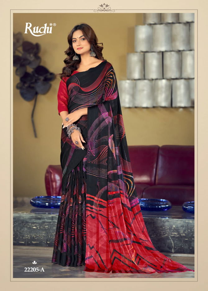 Vartika Silk 2nd By Ruchi Printed Sarees Catalog